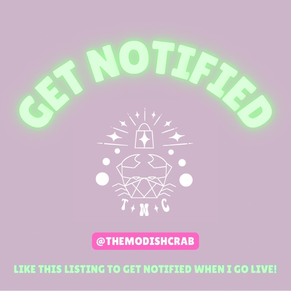 @themodishcrab live notification flyer! - Picture 1 of 7